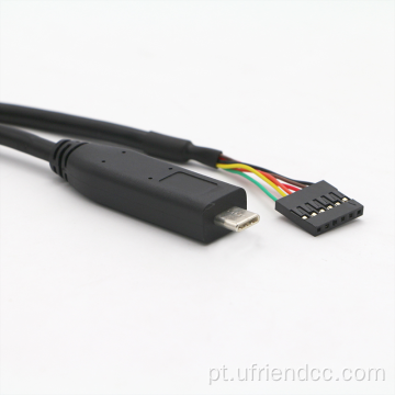 RS232 Tipo-C para DuPont Housing Console Cable